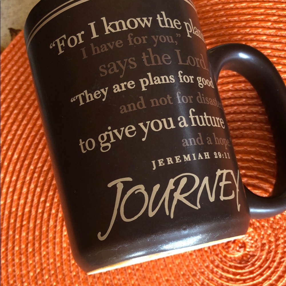 Inspirational Black Mug